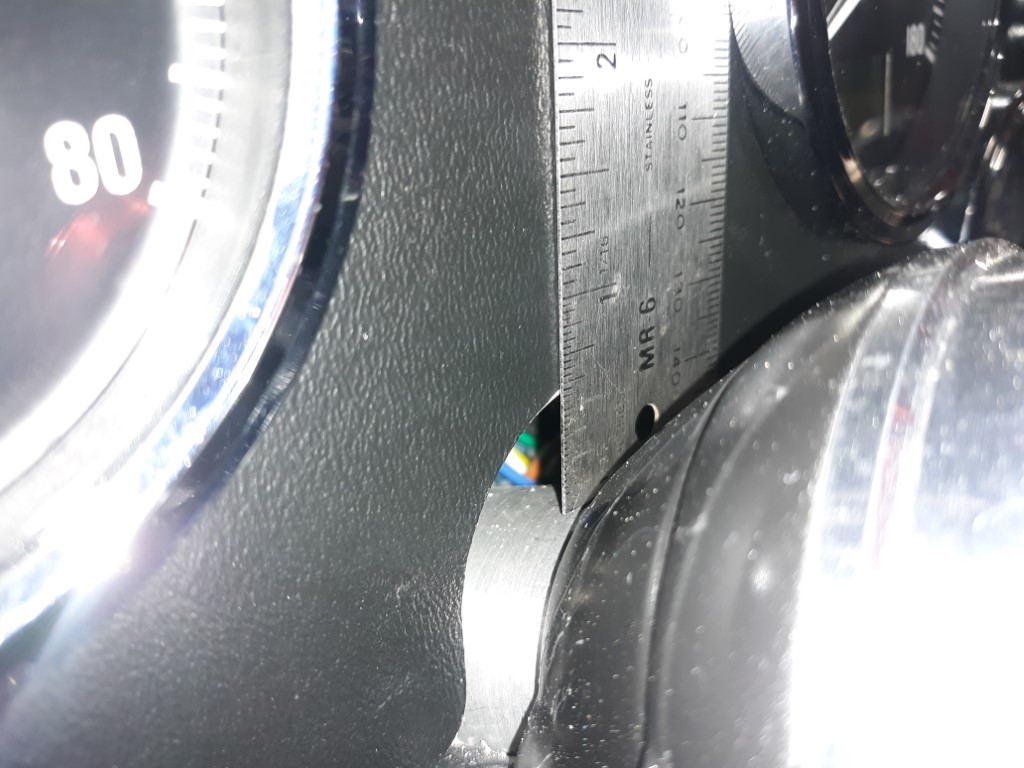 Steering shaft spacing