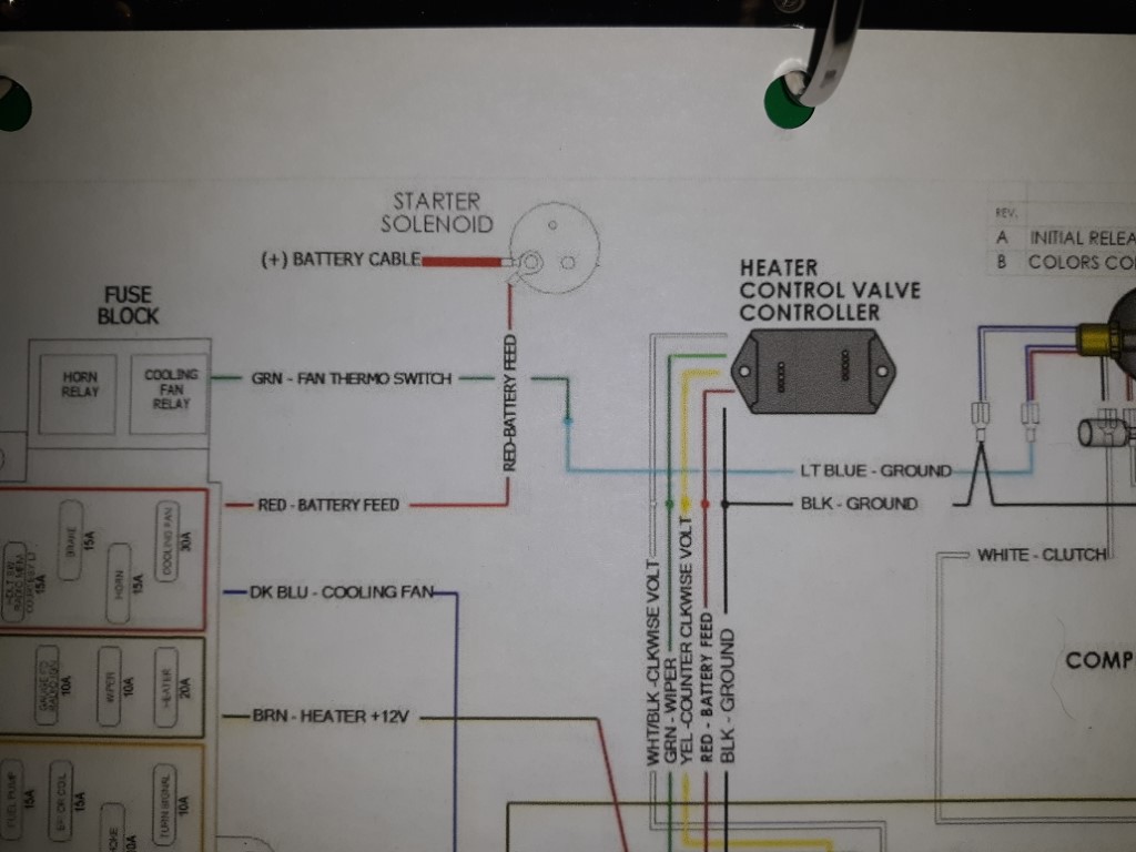 Vintage air wiring