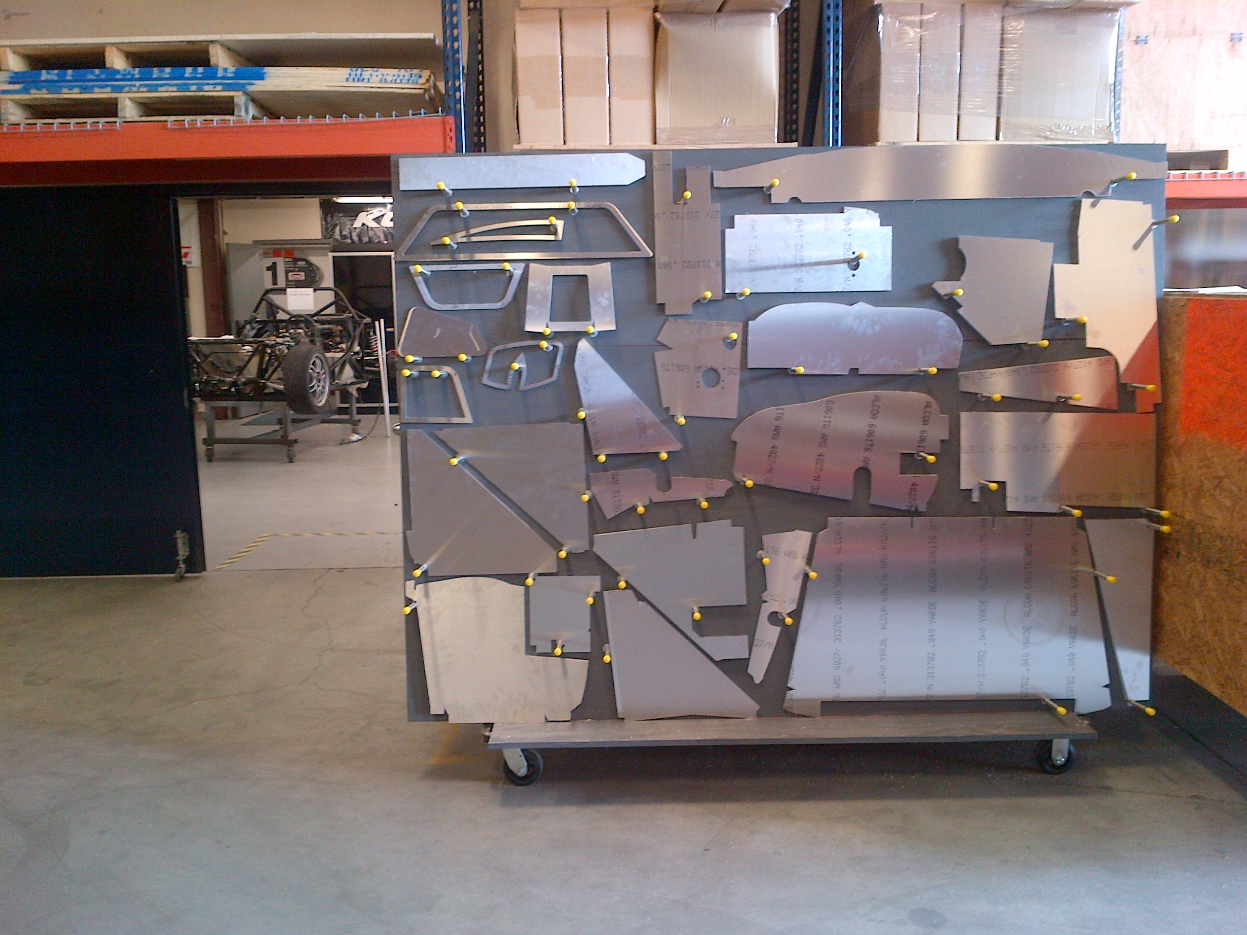 New 818 Sheetmetal