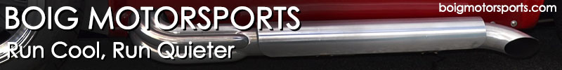 boig motorsports quiet pipes 2023