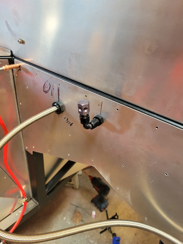 engine bay fire nozzle