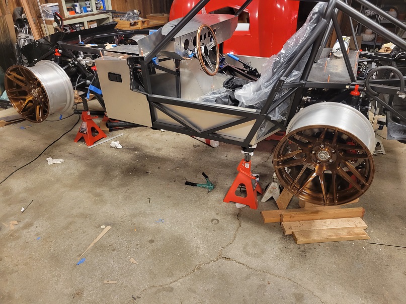 Wheels mounted