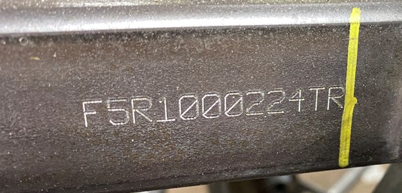 Chassis Number