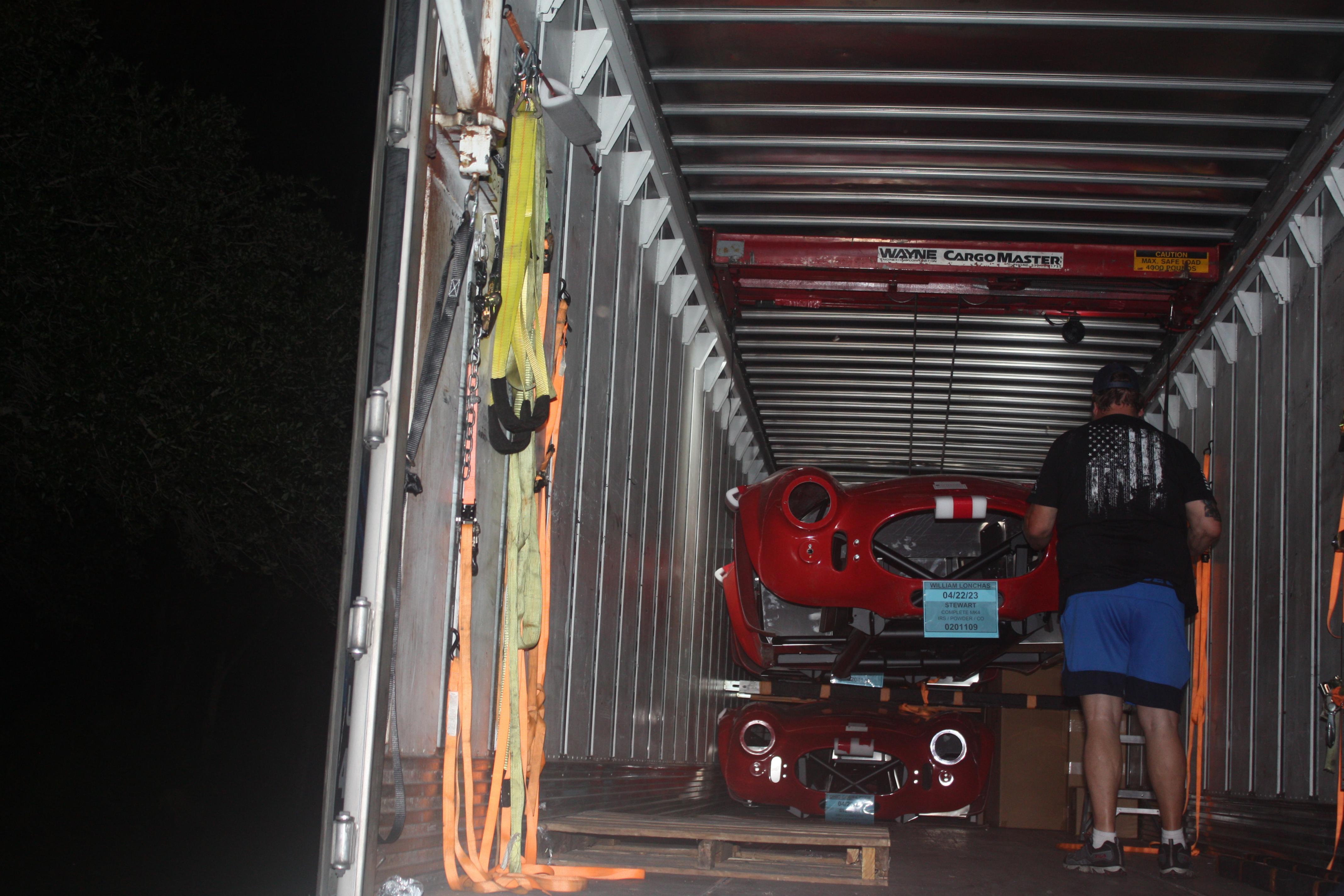Unload started