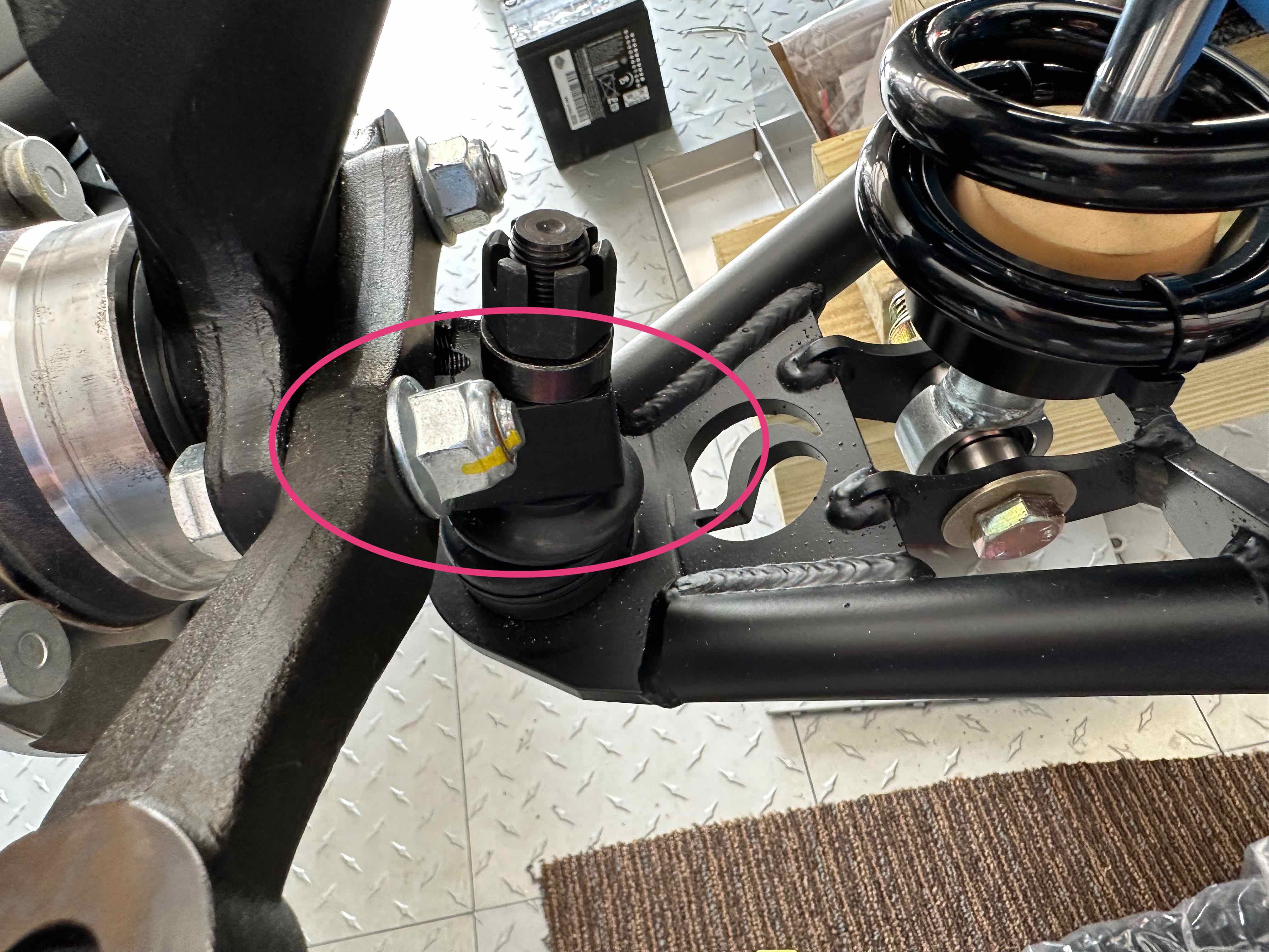 steering arm