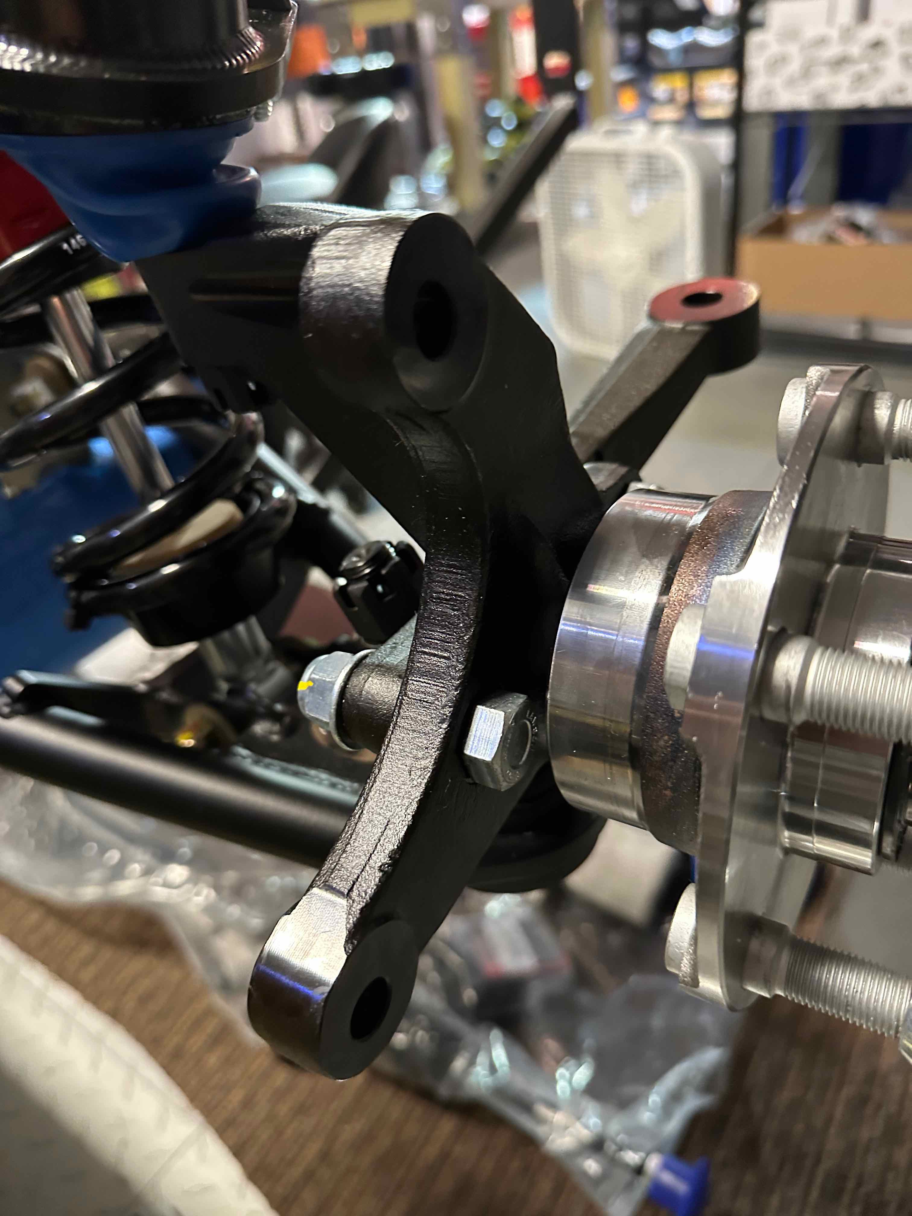 working on brakes