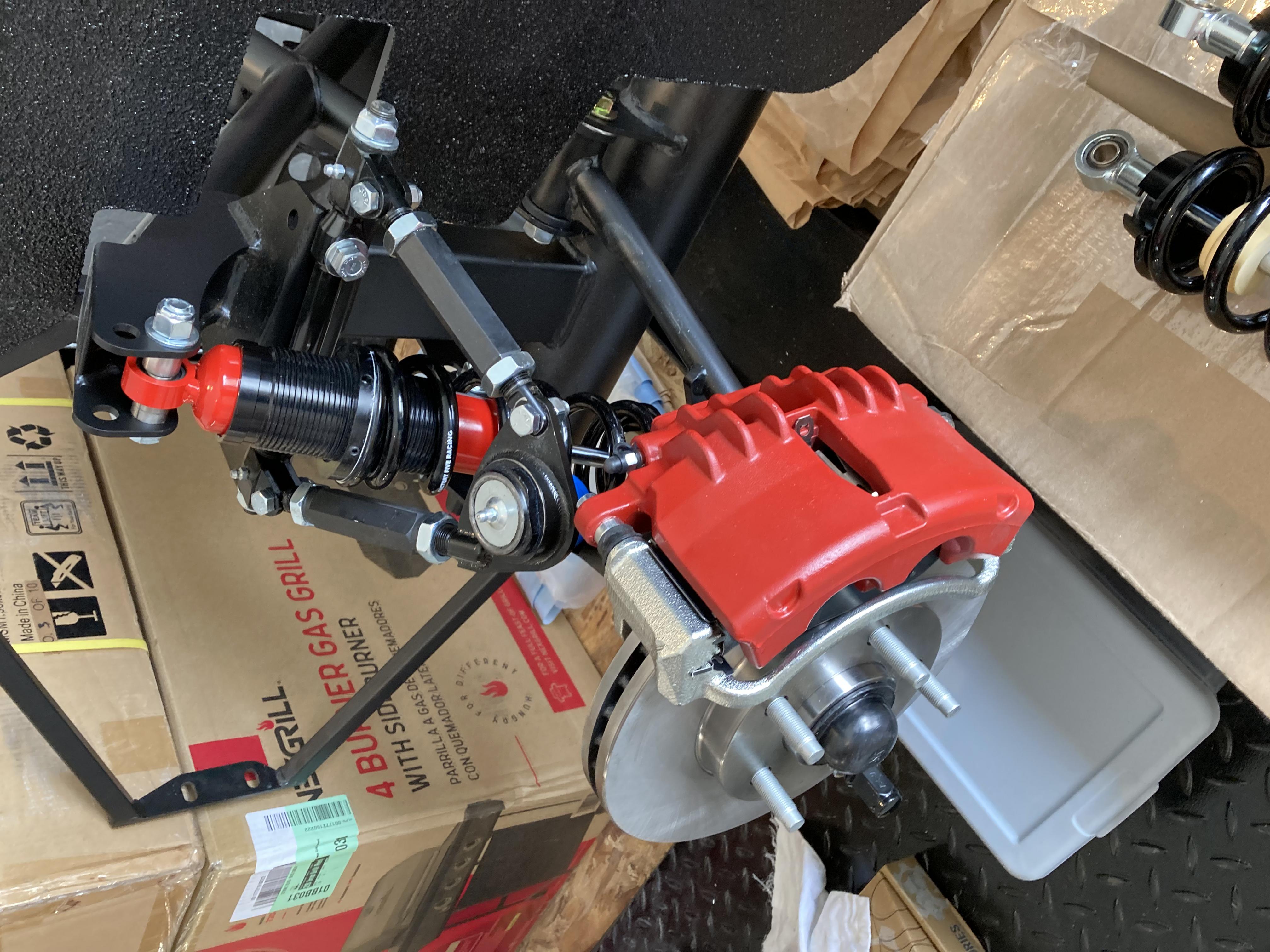 front suspension complete