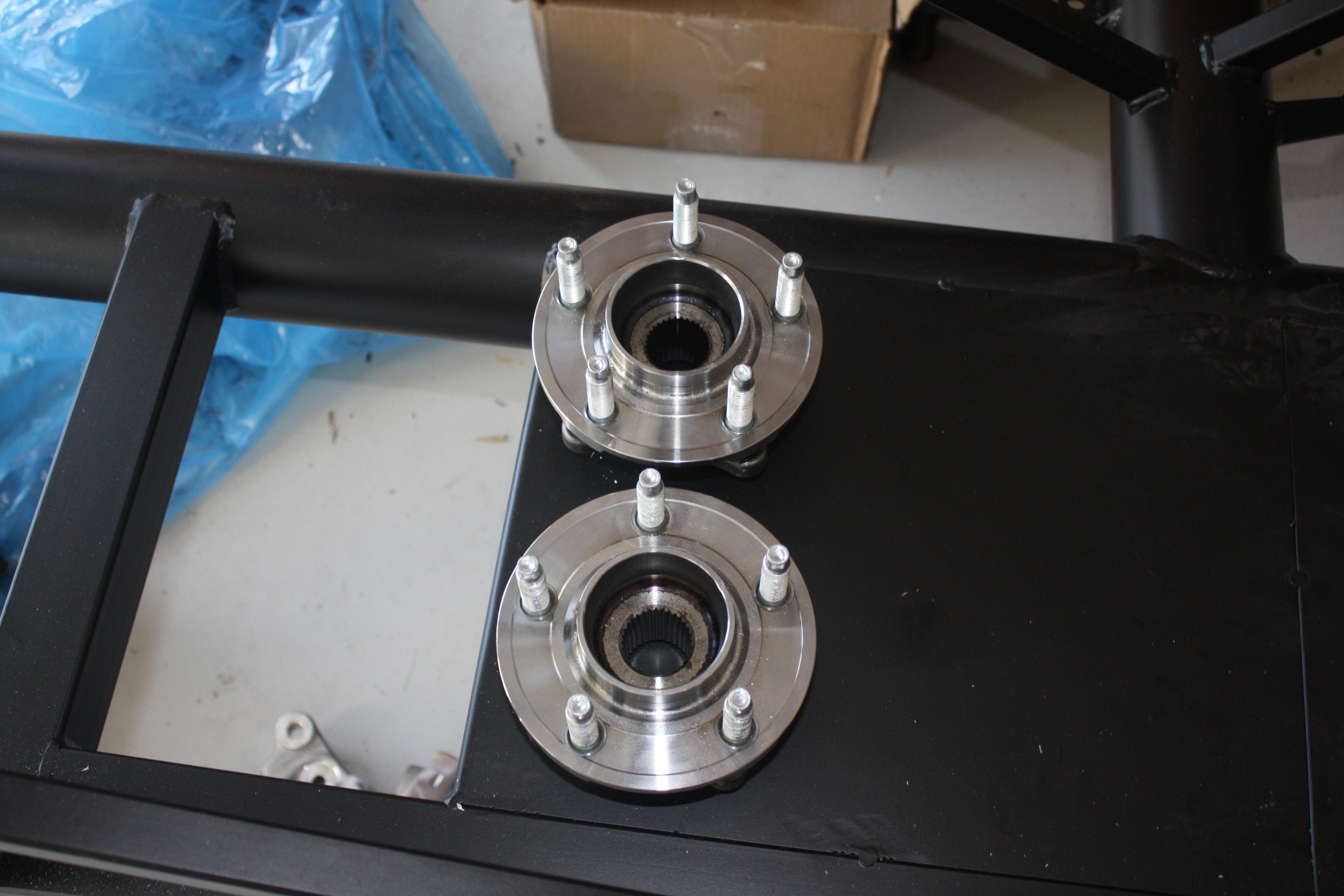 New Studs Rear Hubs