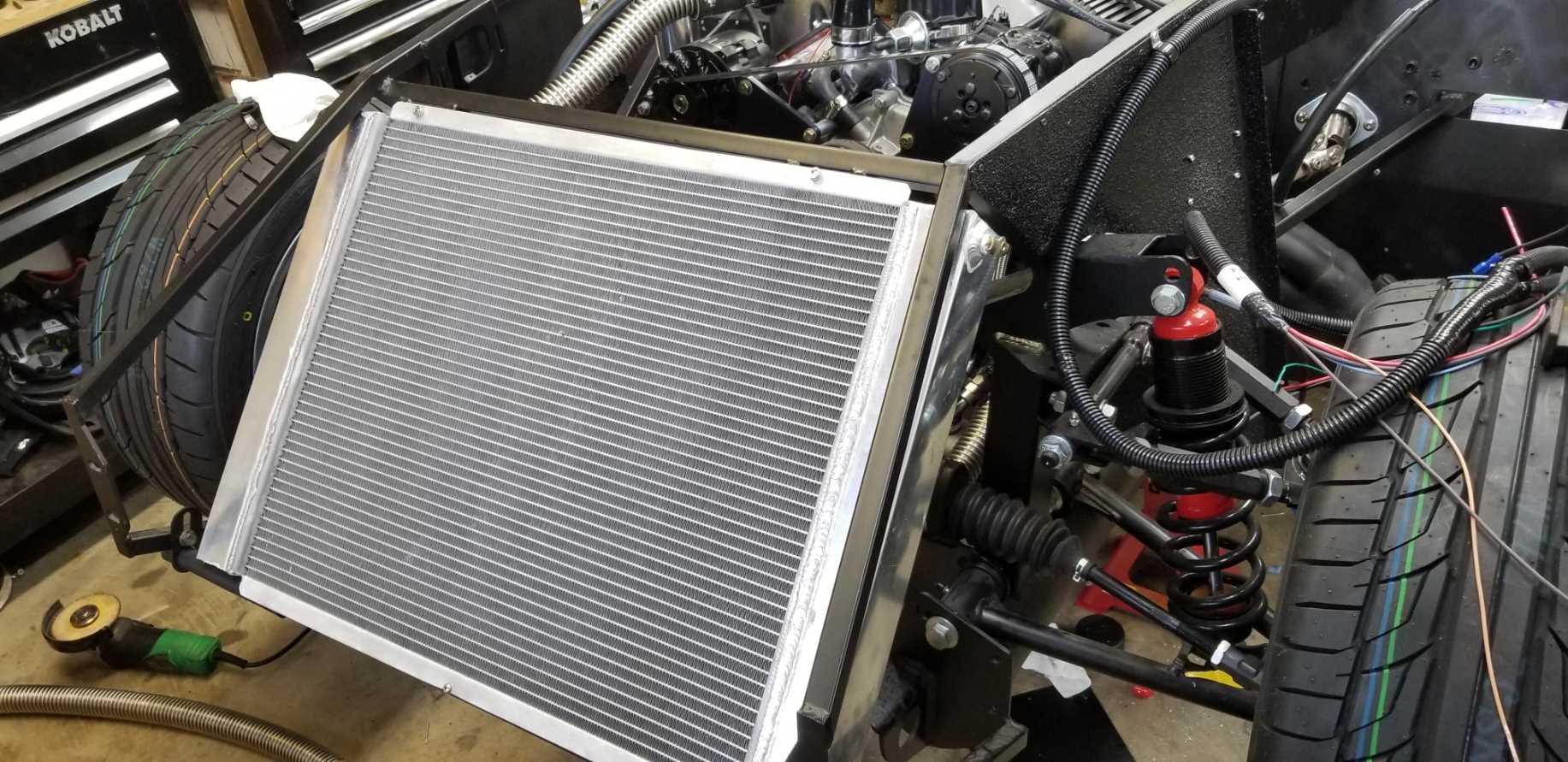 radiator installedM
