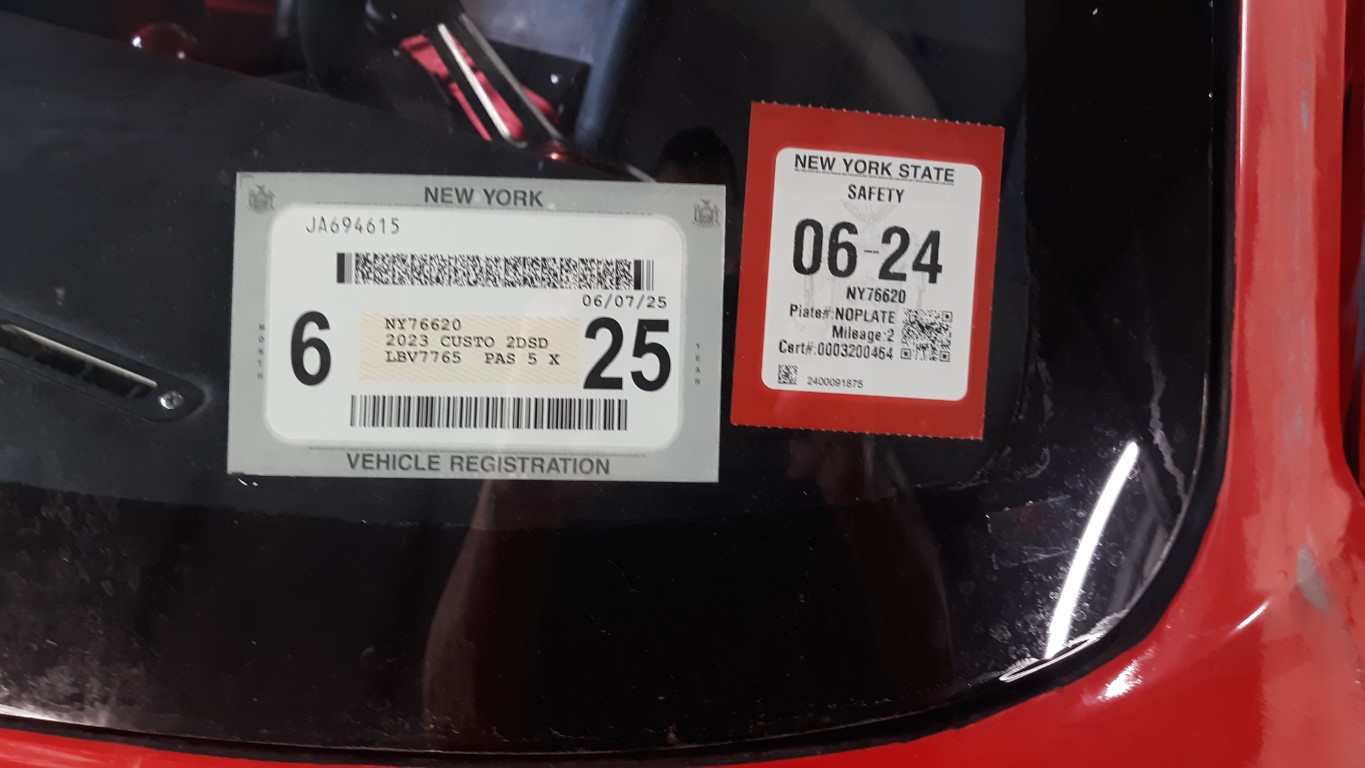 Registered and inspected