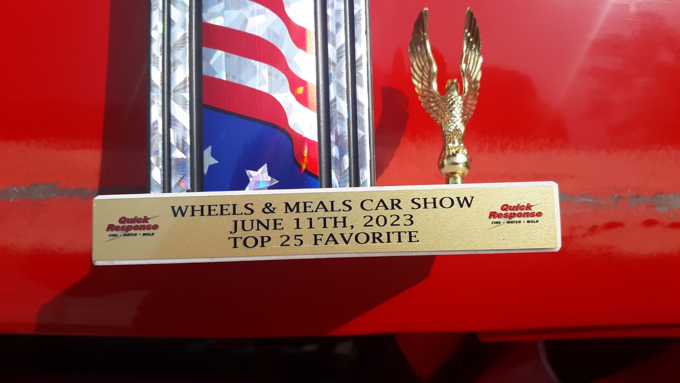 First show first trophy