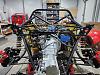 rear engine crossbar installed