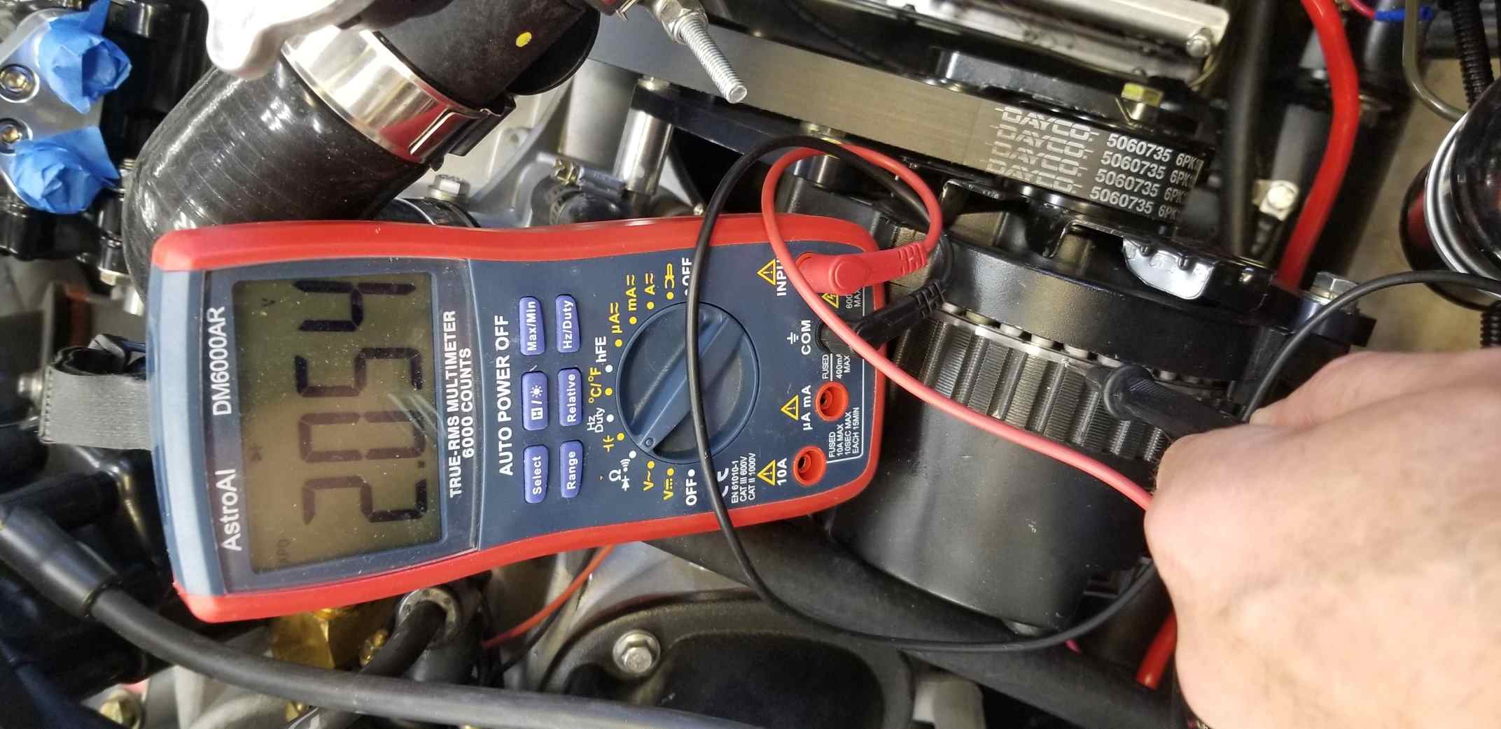 alternator test 2M