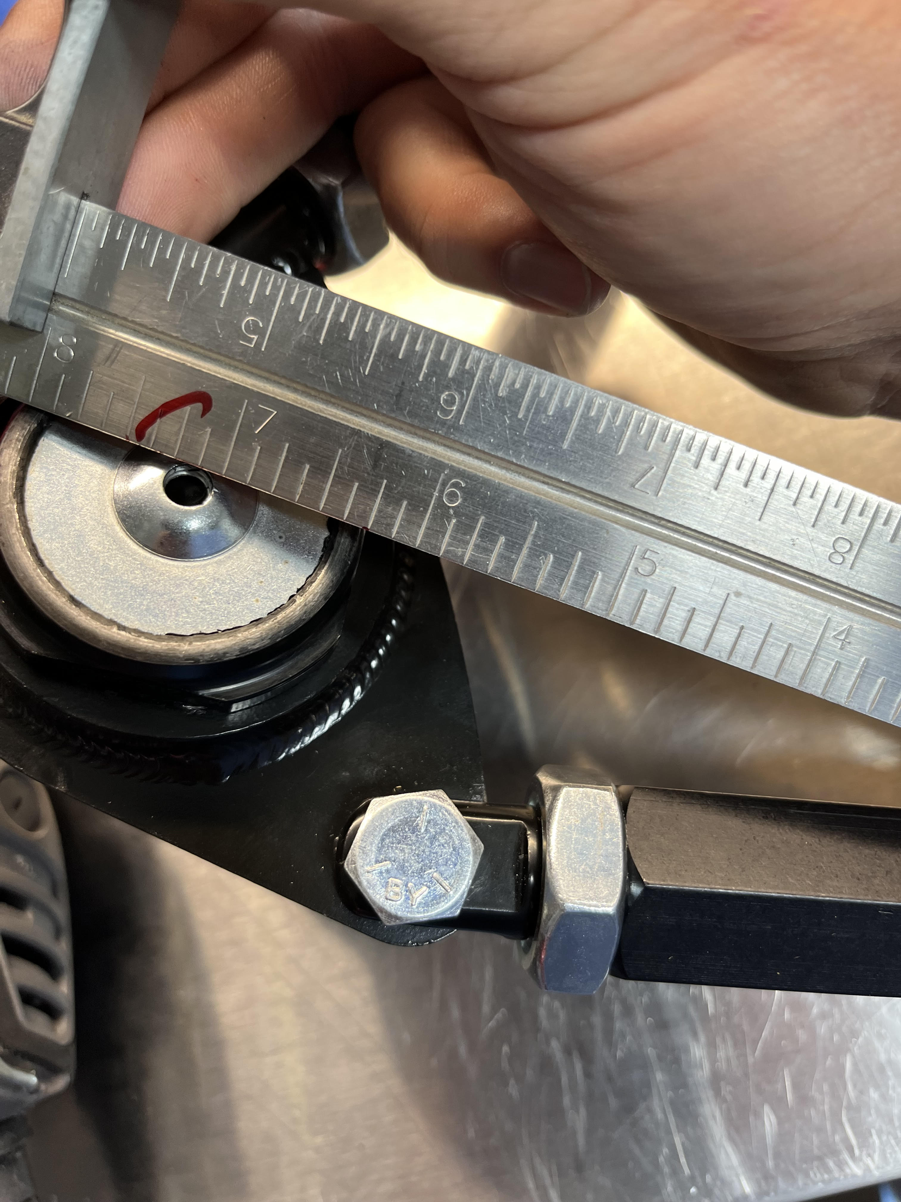 adjustment sleeve distance