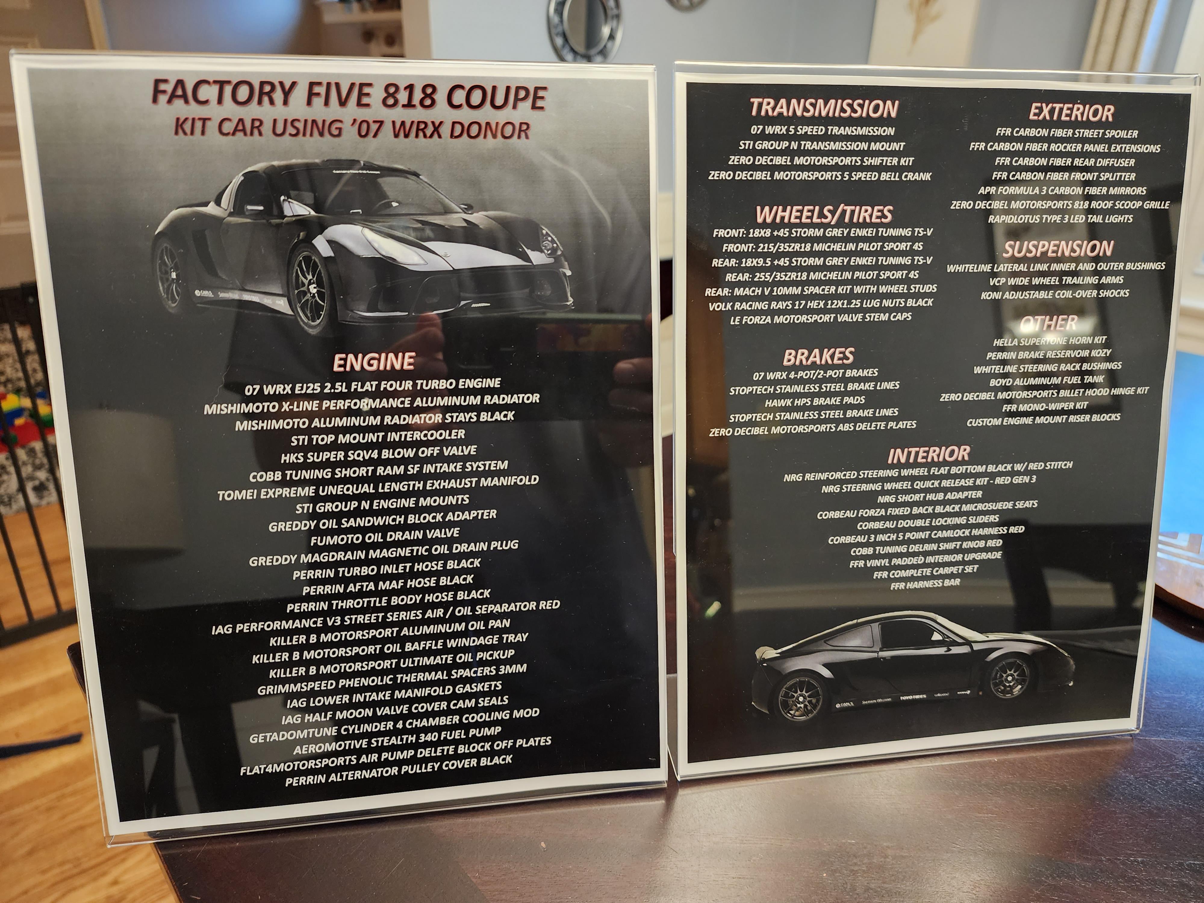Car Show Sign