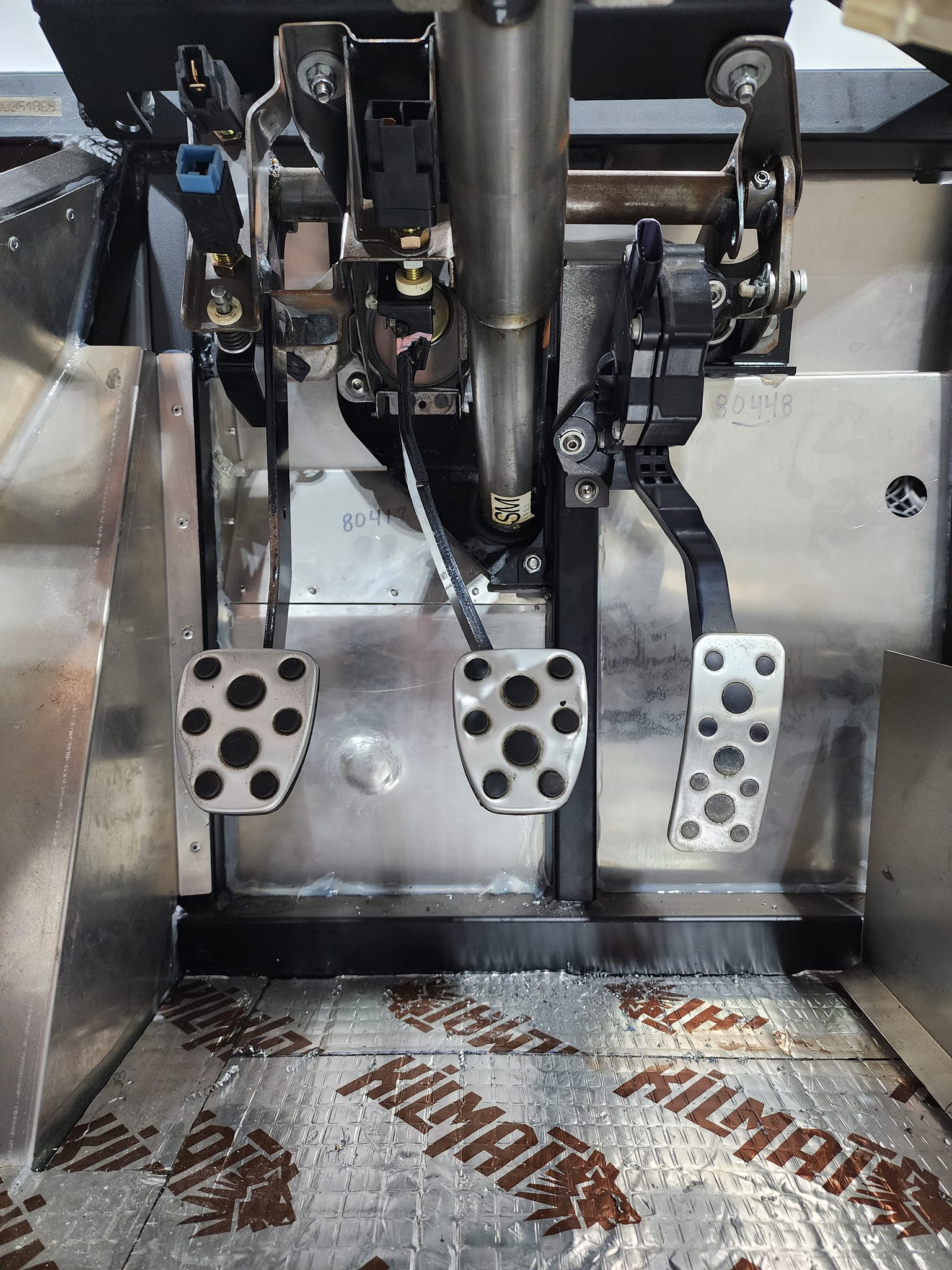 Throttle Pedal Installed 1.1