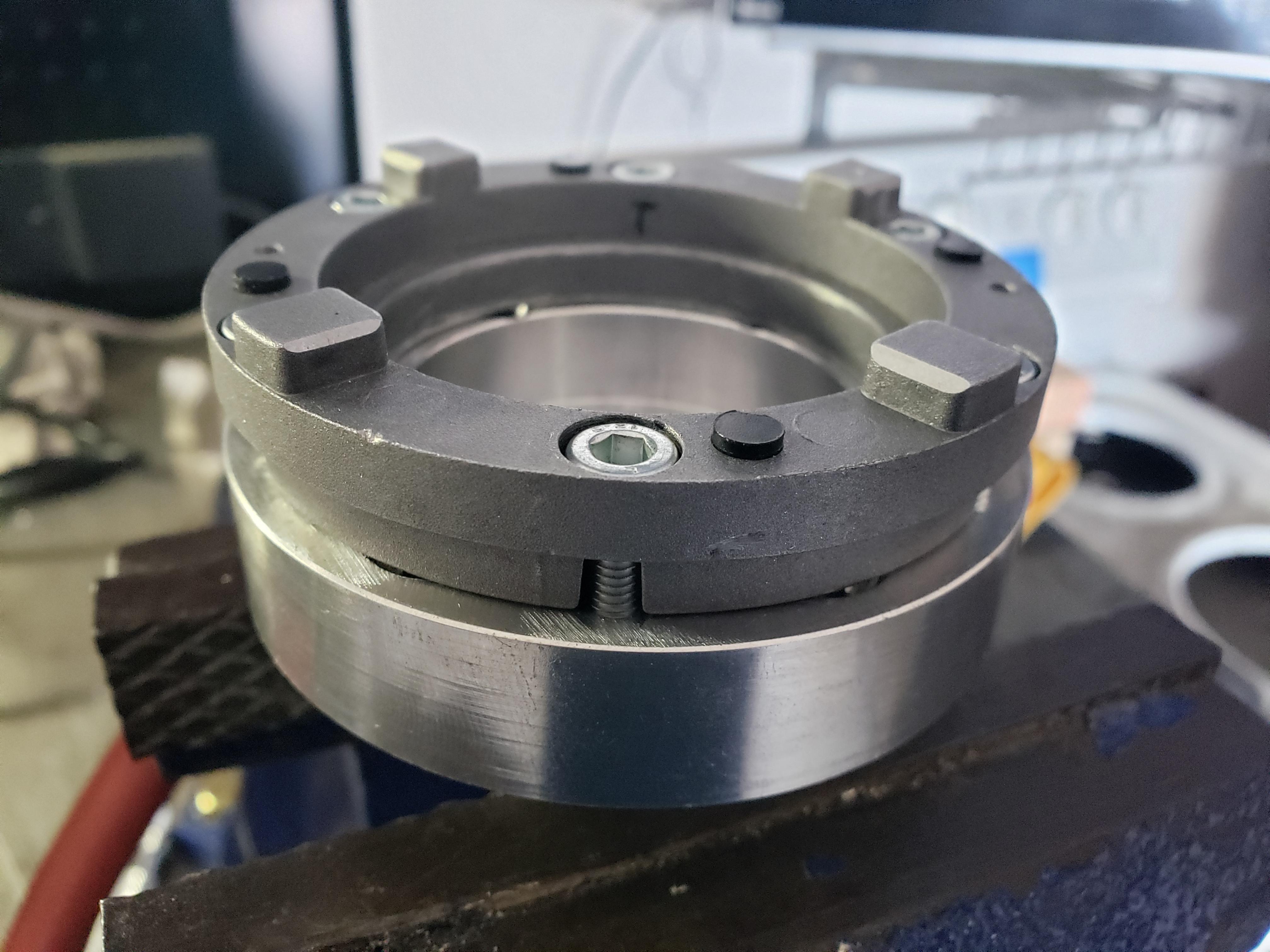 NRG rear half bolted to FFR hub.