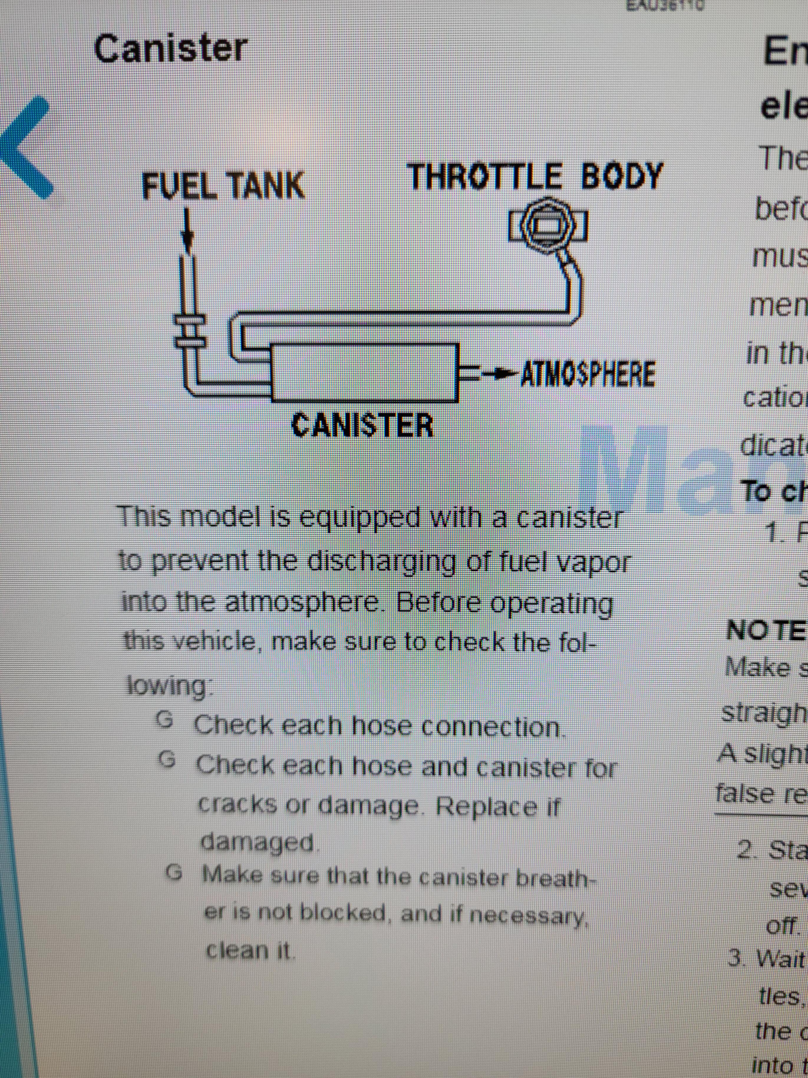 Charcoal Canister Diagram