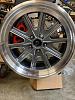 Front wheel with brake