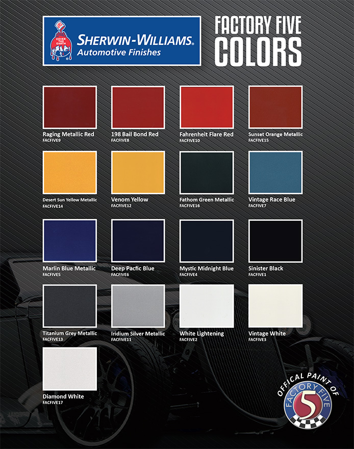 ffr sw paint colors