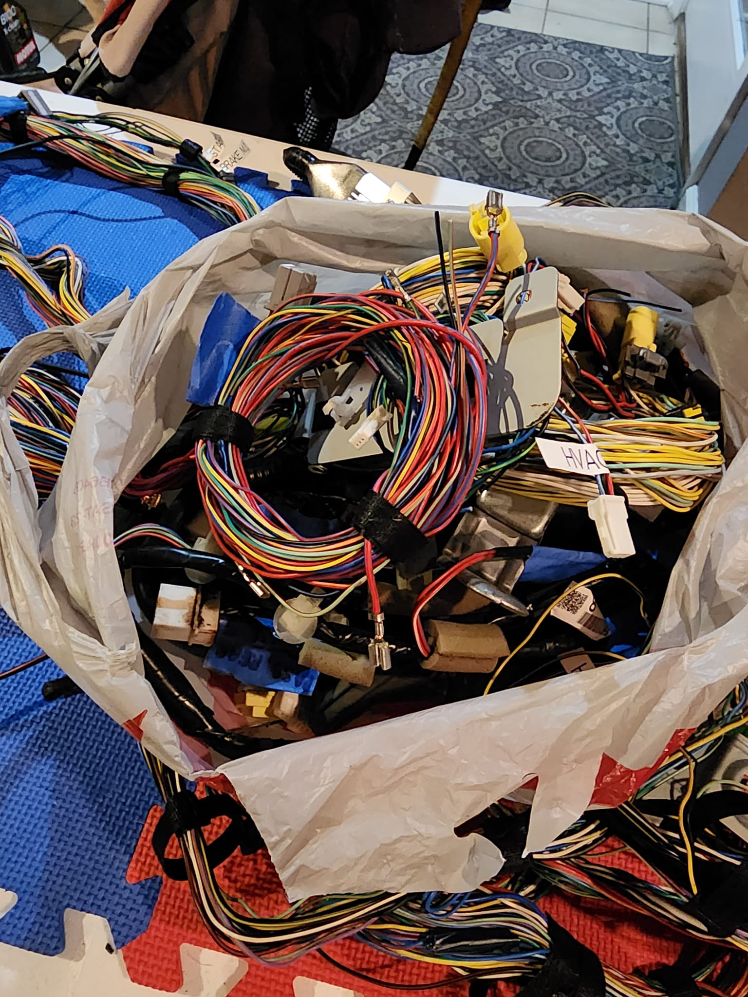 bag of dieted wiring