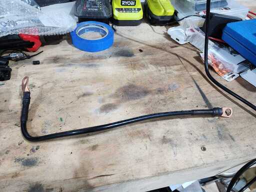 alt fuse to starter wire 1