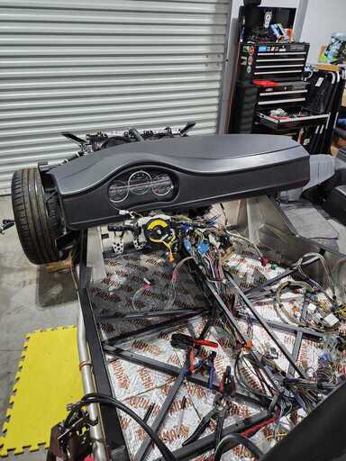 Dashboard test fit 1