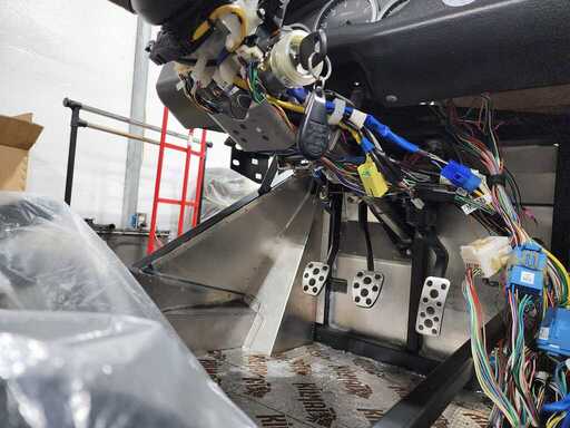 pedal connectors extended