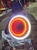 Brake and reverse light