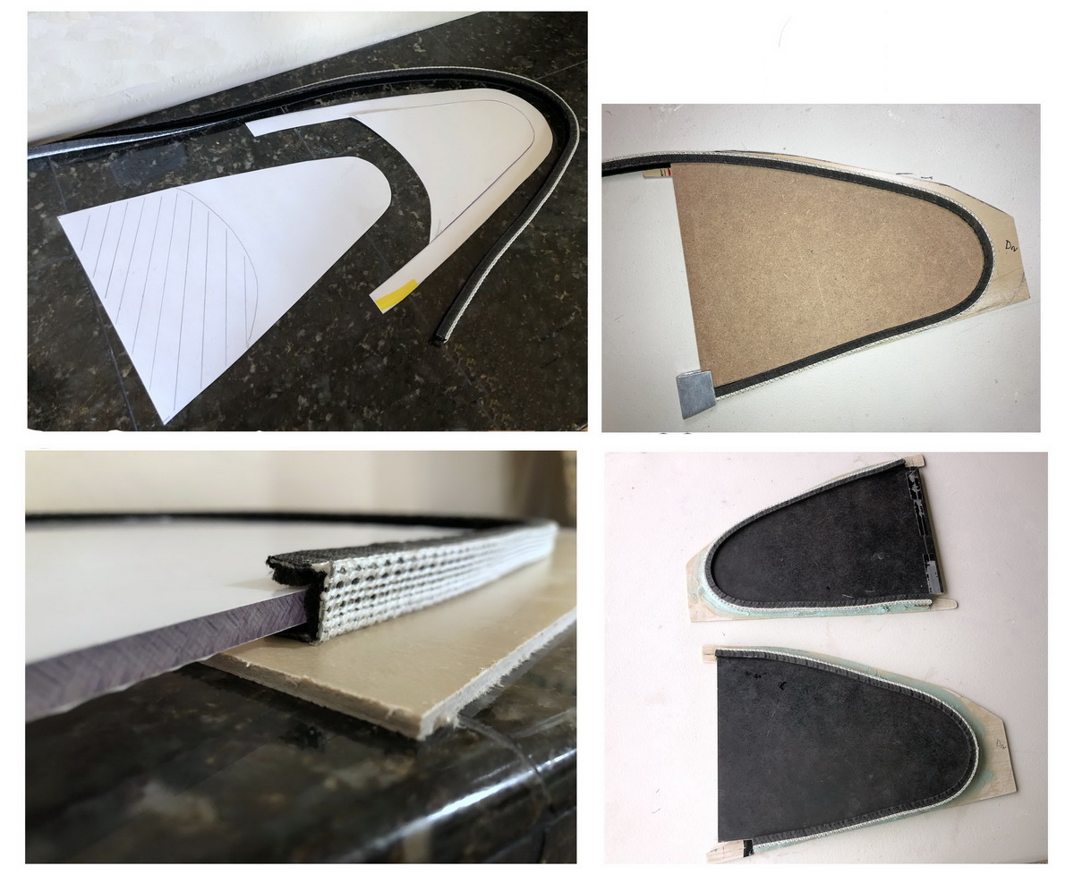 9  B Side Windows Re Styling window panel design and fabrication