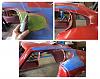 7  B Side Windows Re Styling Cutting out panel