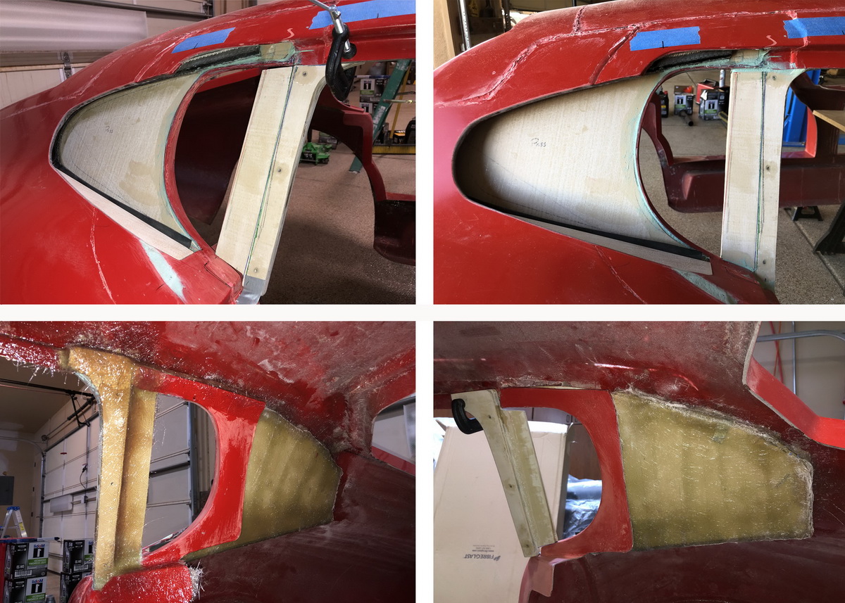 15  C Side Windows Re Styling B-Pillar and Window box fabrication