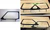 22  E Side Windows Re Styling FFR Door window frame corner and edge modifications