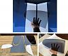 29  G Side Windows Re Styling Rear-Quarter window panes cut from Dark-Smoke Lexan sheets, 0.25 inch thk. Mounting