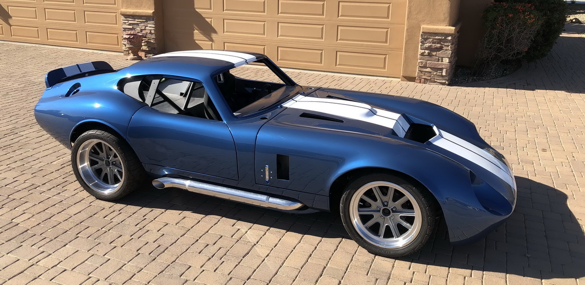 27  F Side Windows Re Styling Outside view full car, just painted