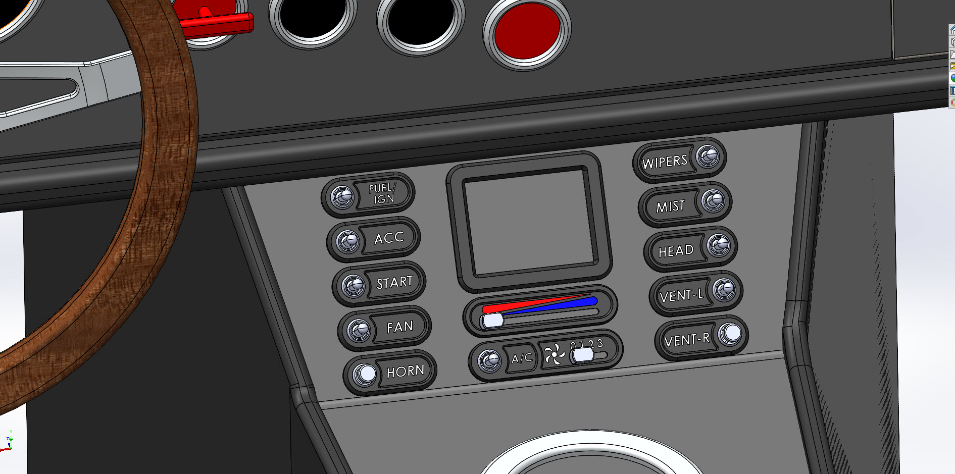 CTR CONSOLE SWITCH 2