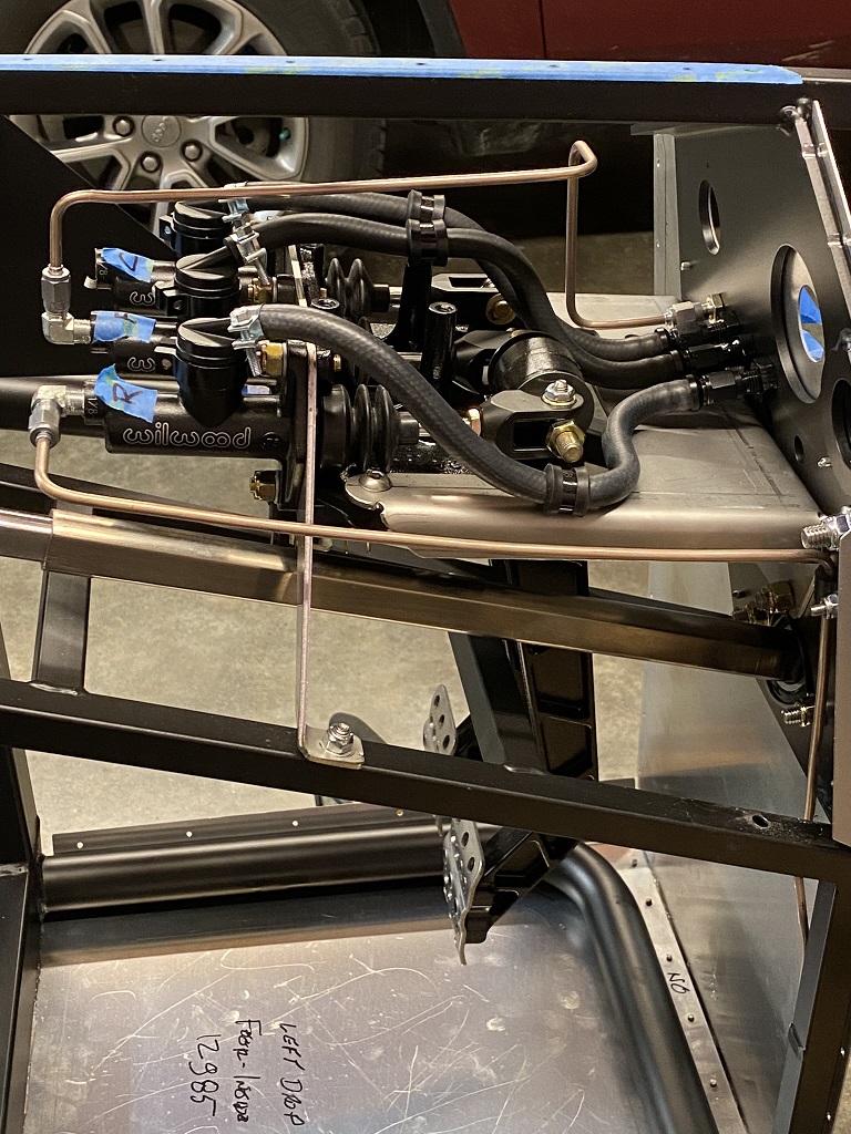 Footbox Brake Lines