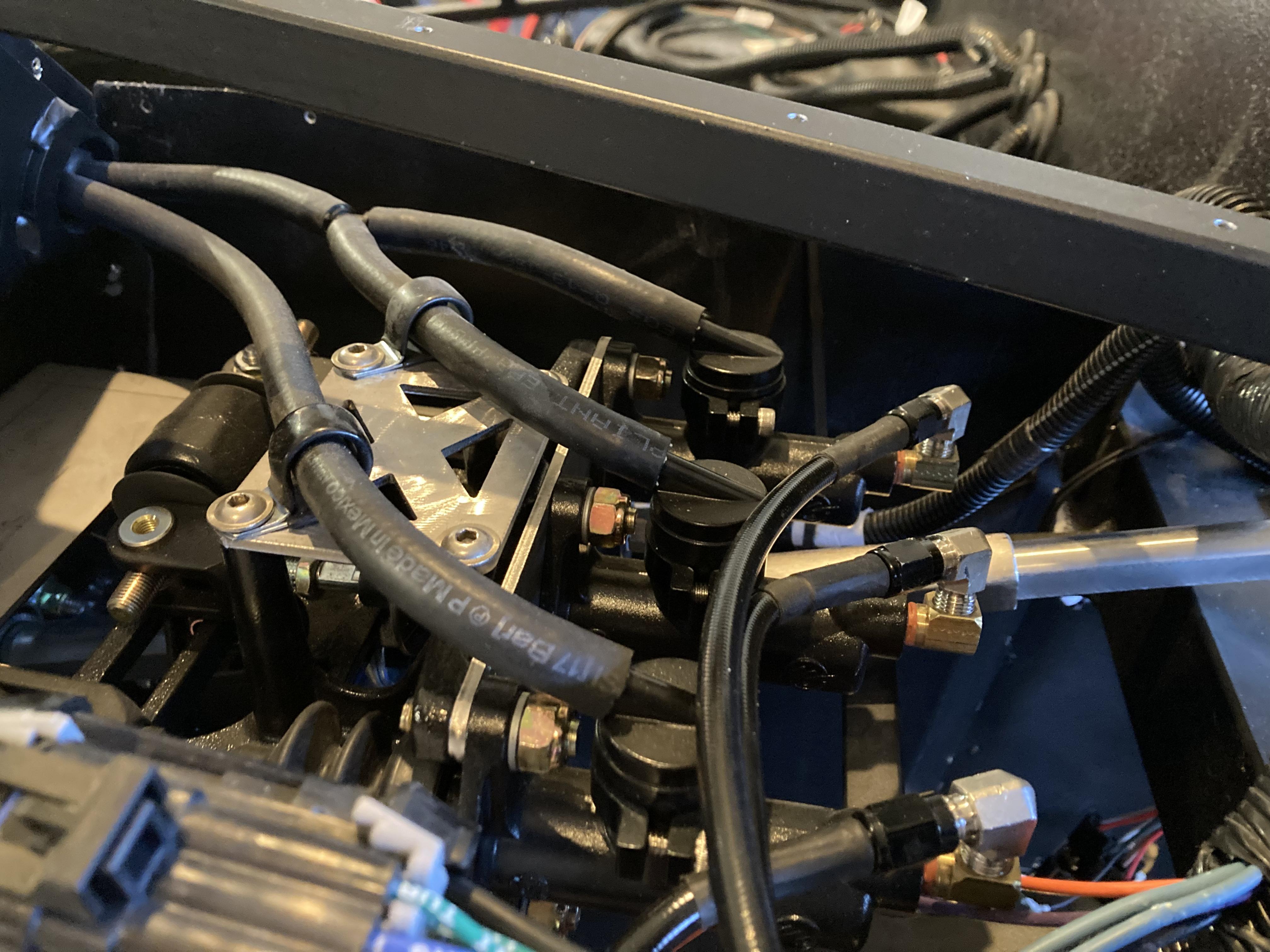 Brake Lines at M Cylinder