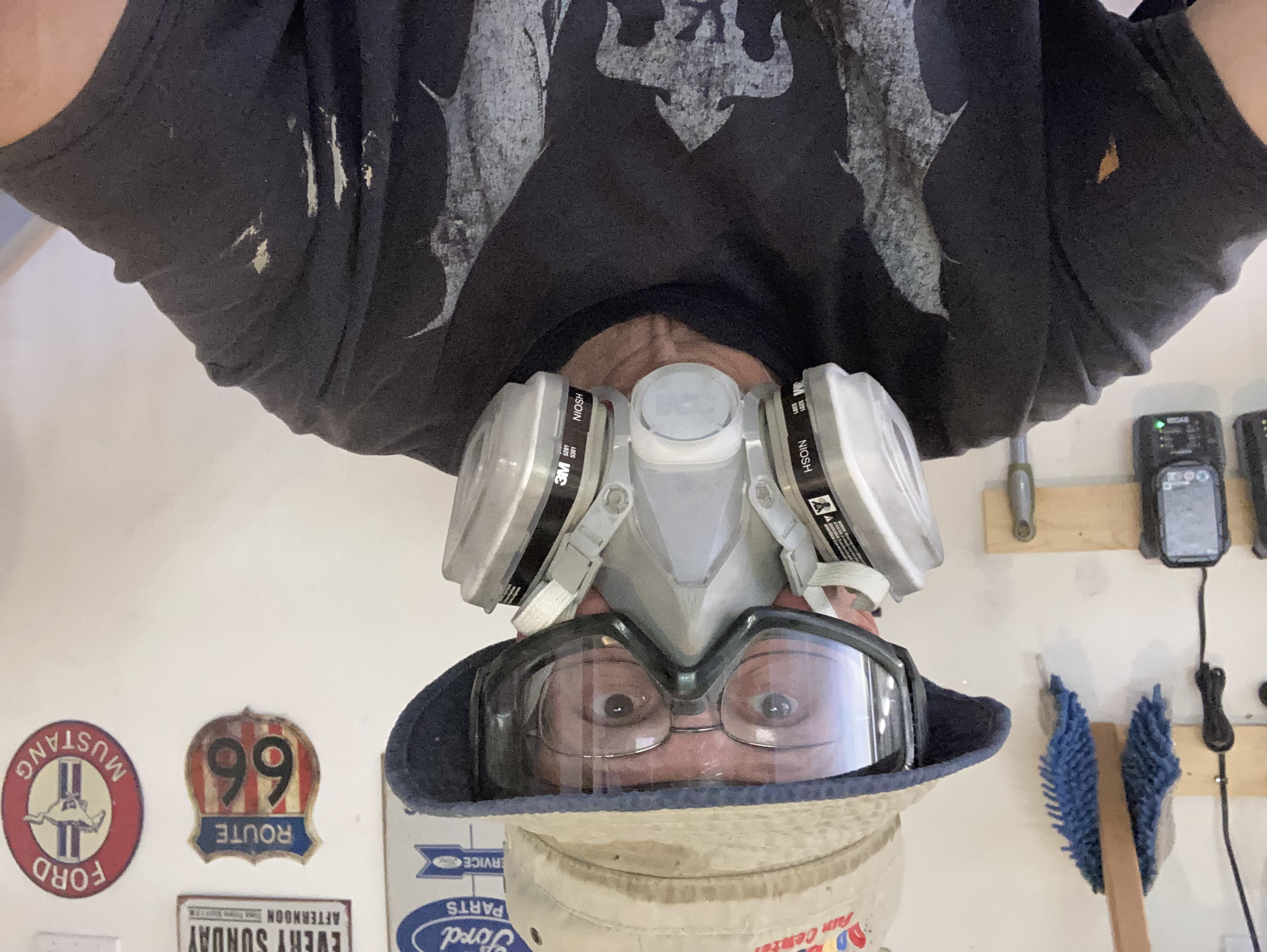 gas mask