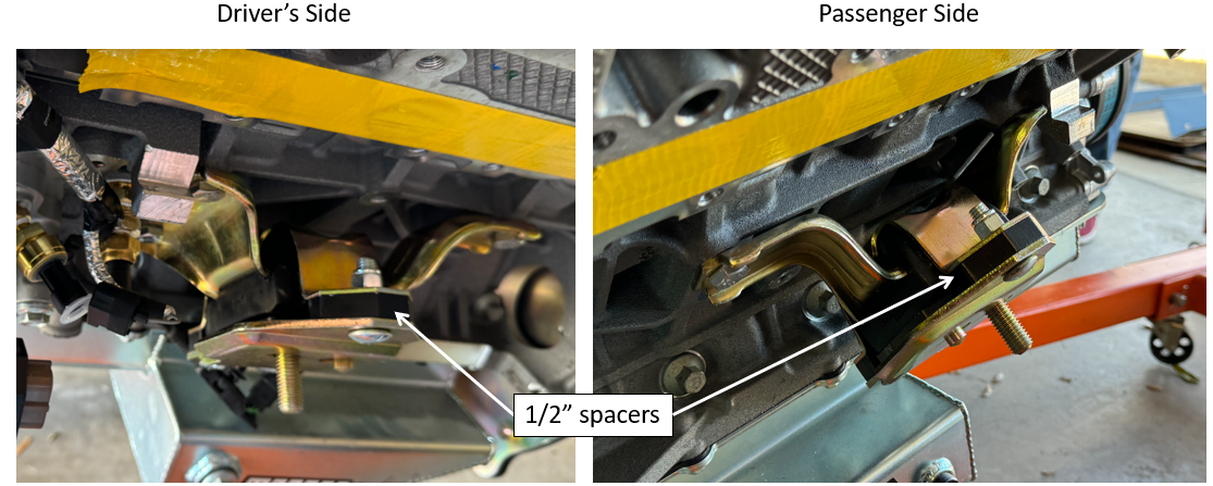 coyote mount spacers