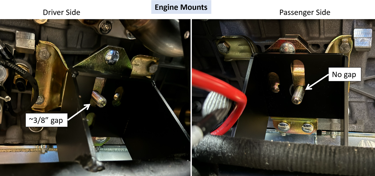 both engine mounts
