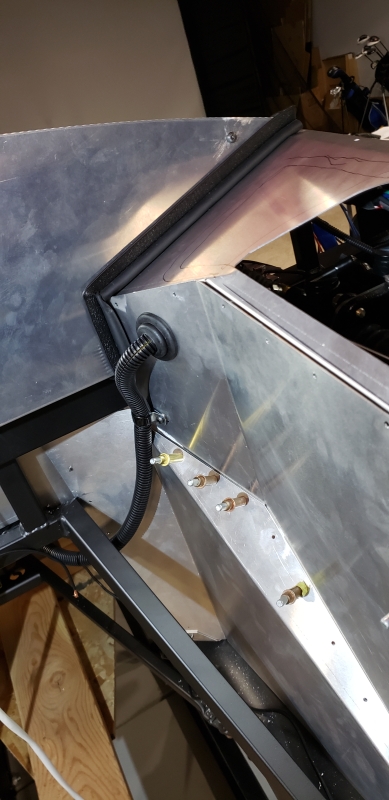 rear harness route