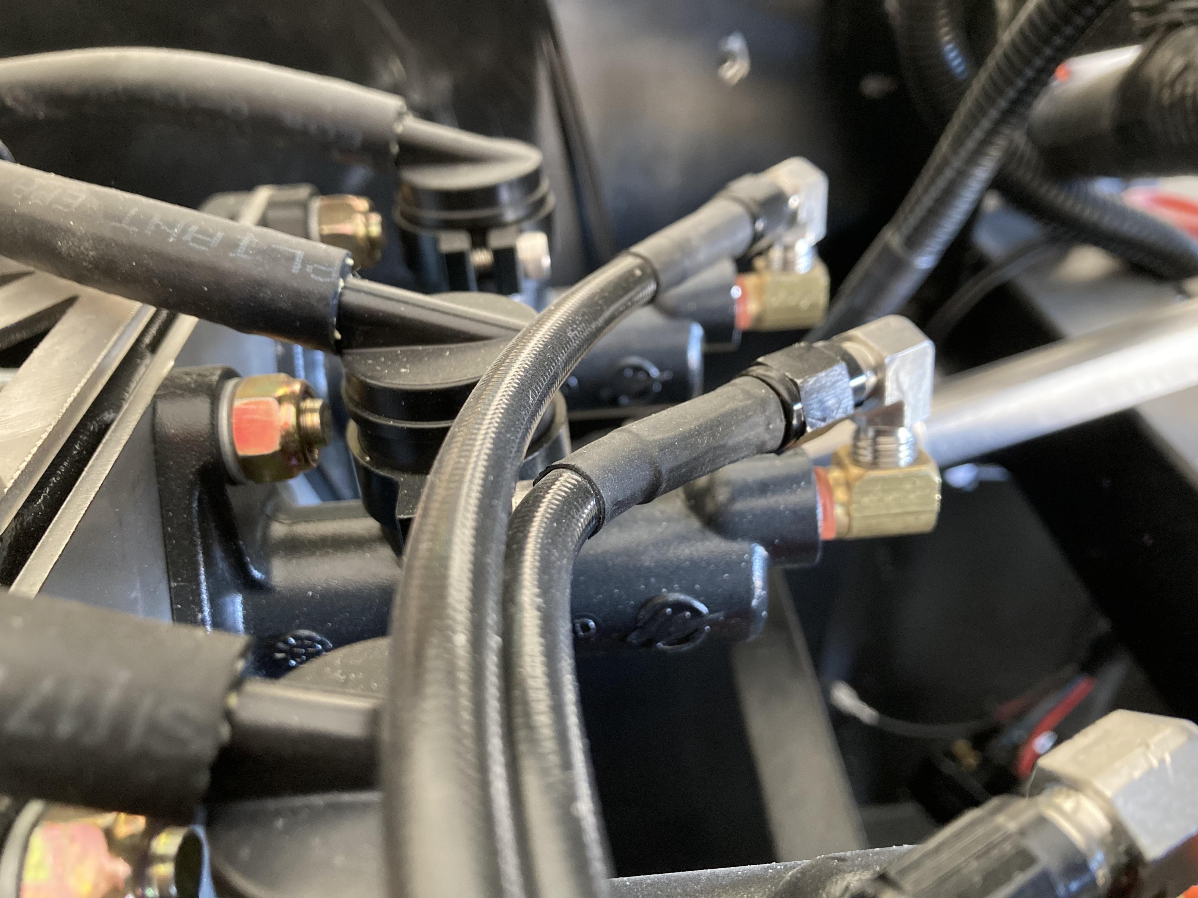 Brake Lines at M Cylinders