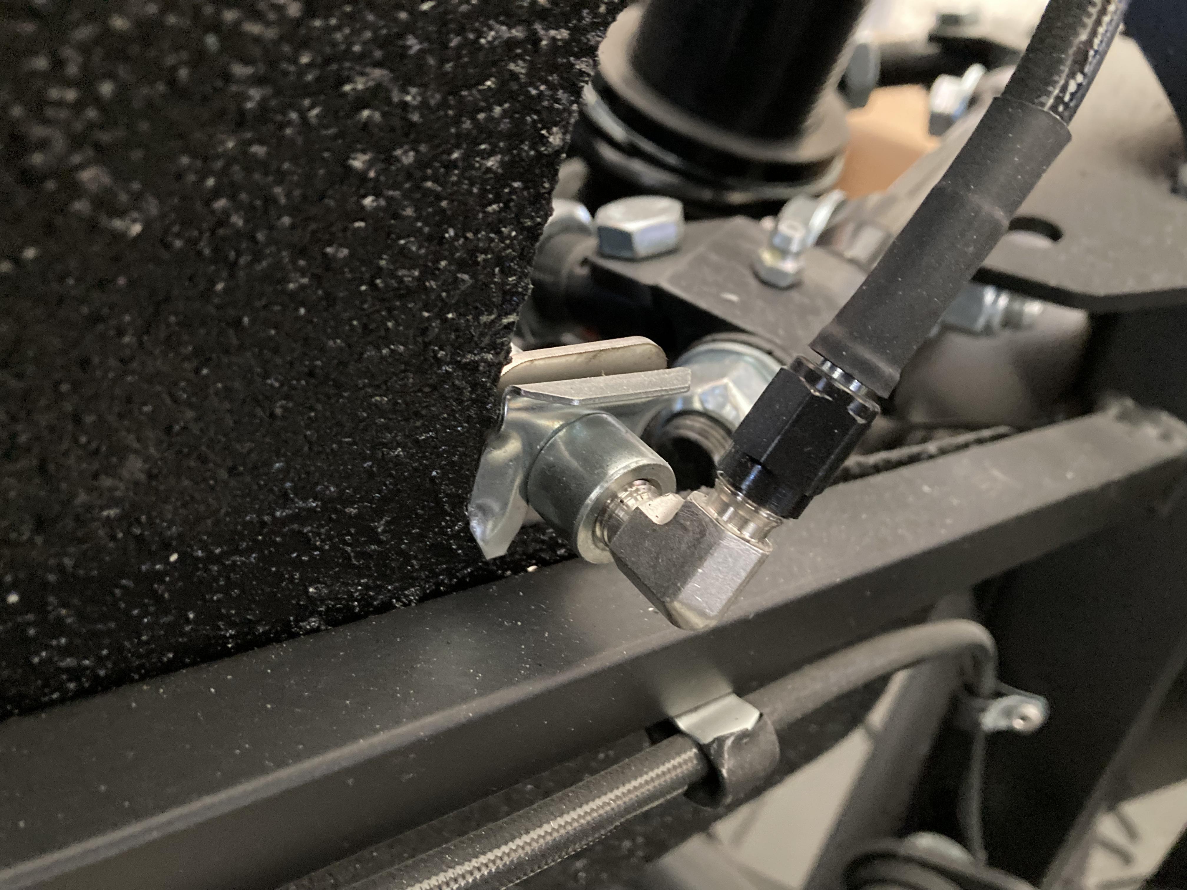 Brake line a front right
