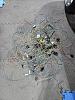wiring on the floor