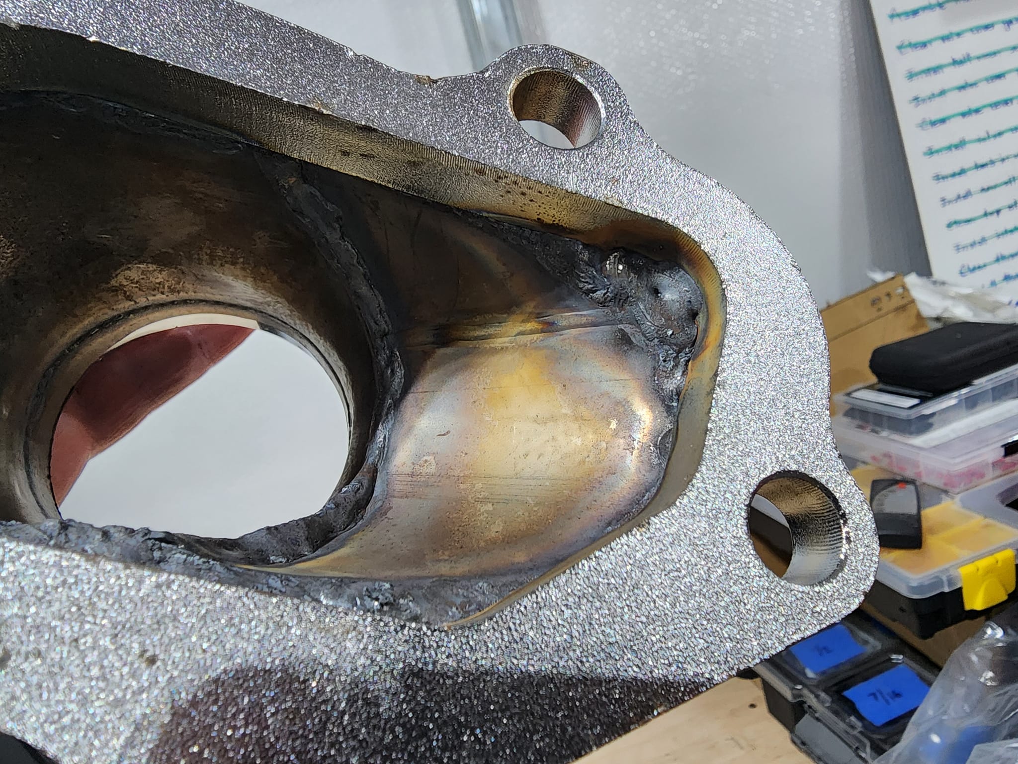 before turbo flange 1