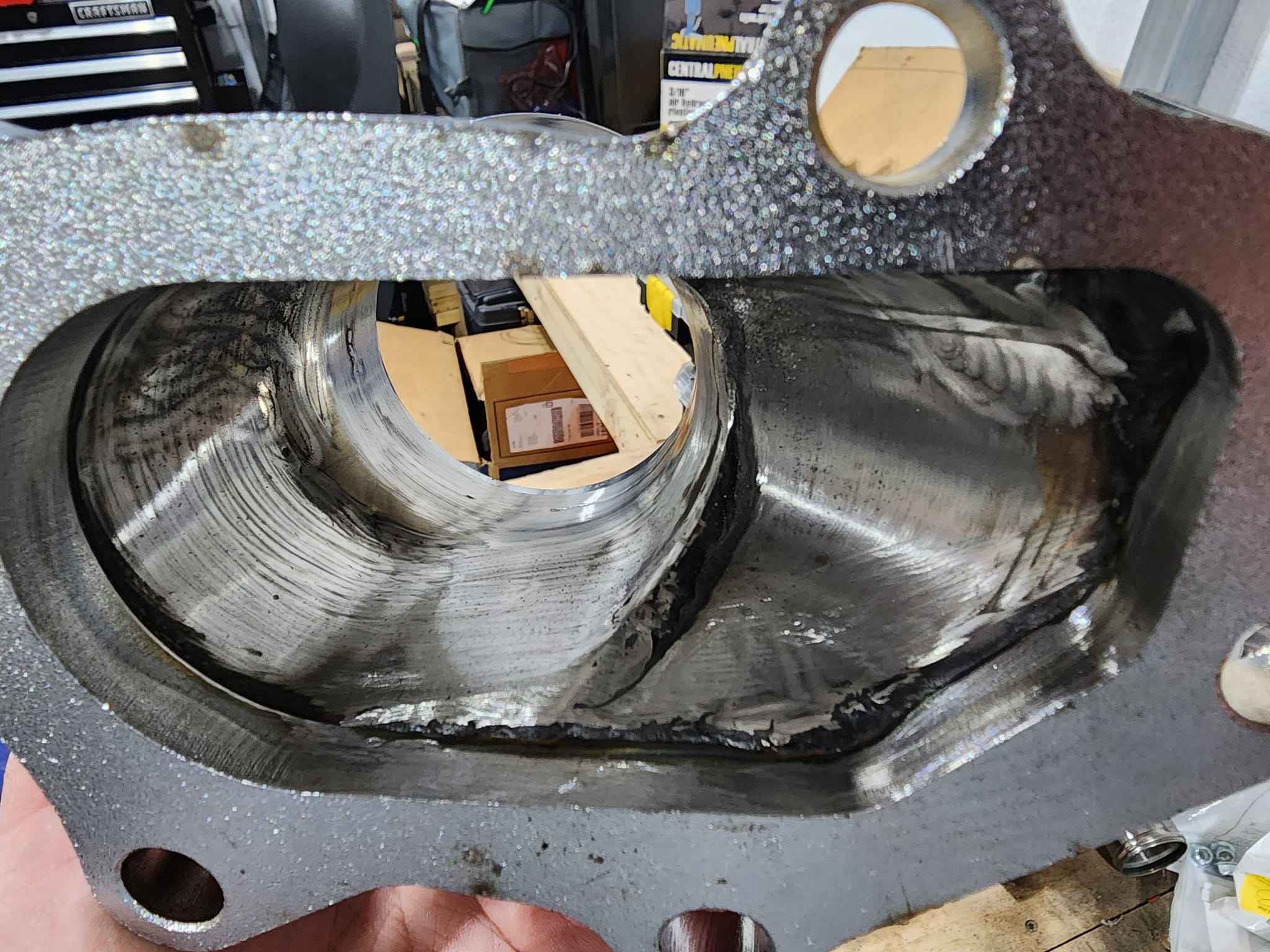 after turbo flange 2