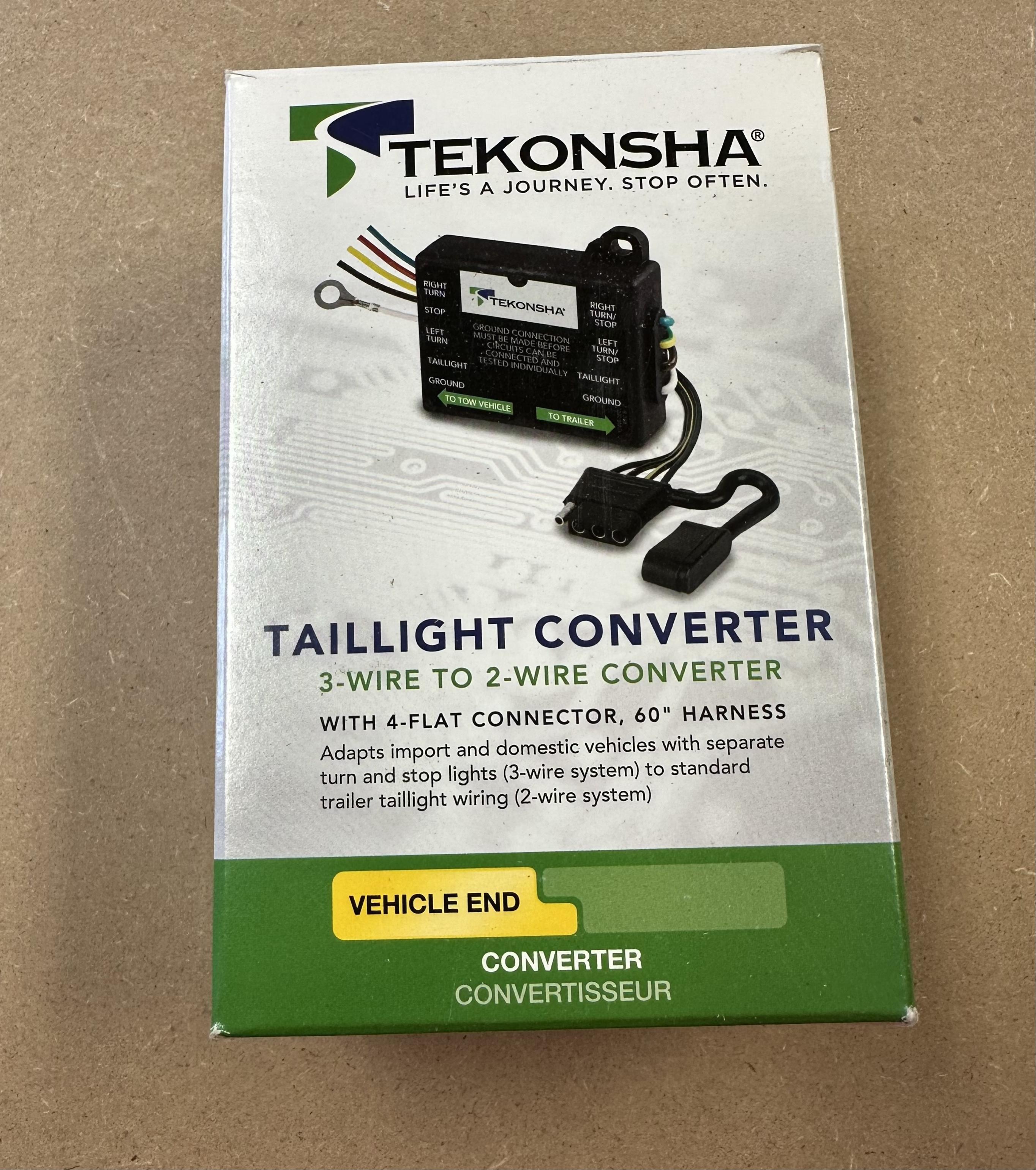 Tail light converter