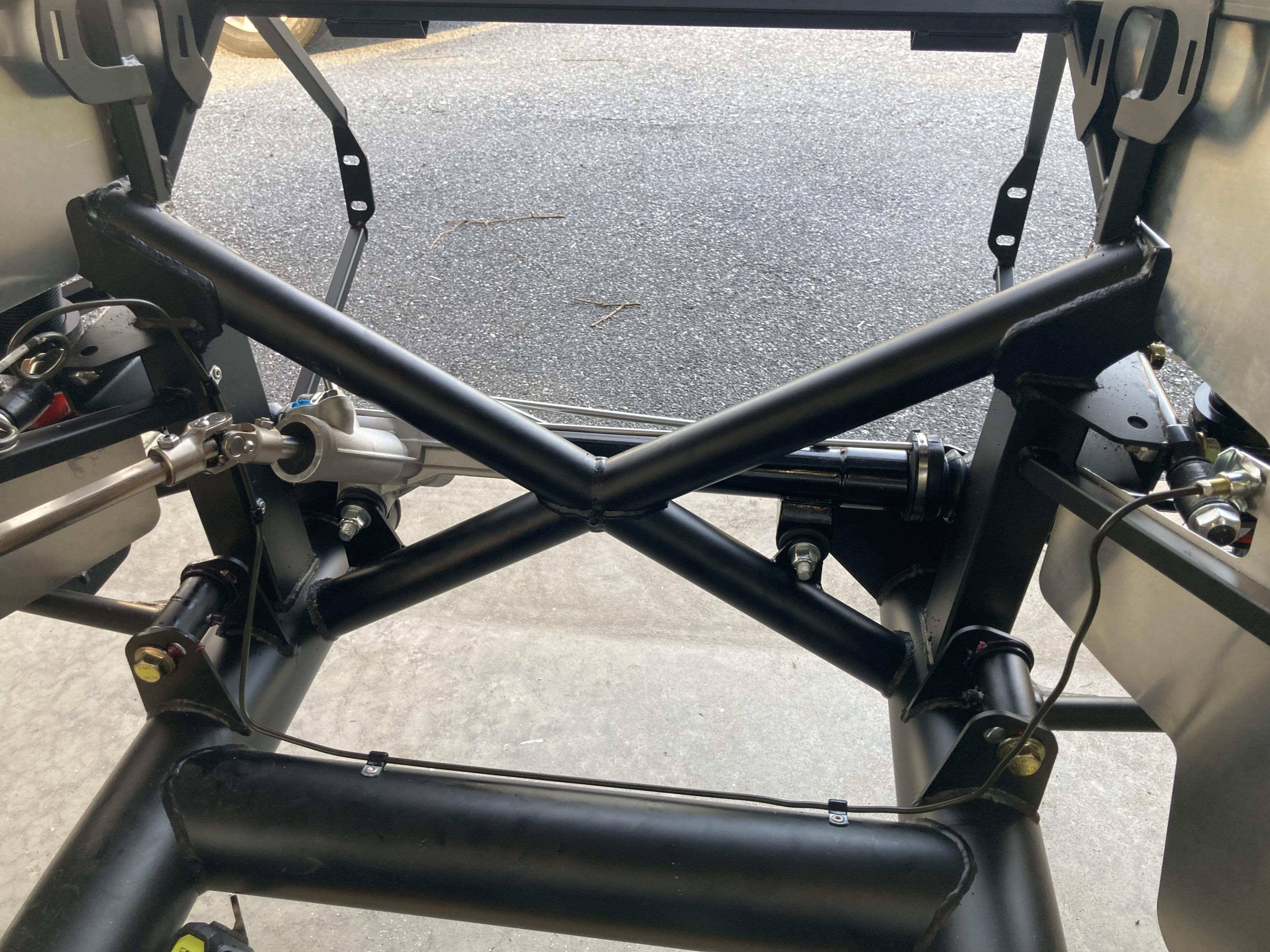 front brake line passenger side
