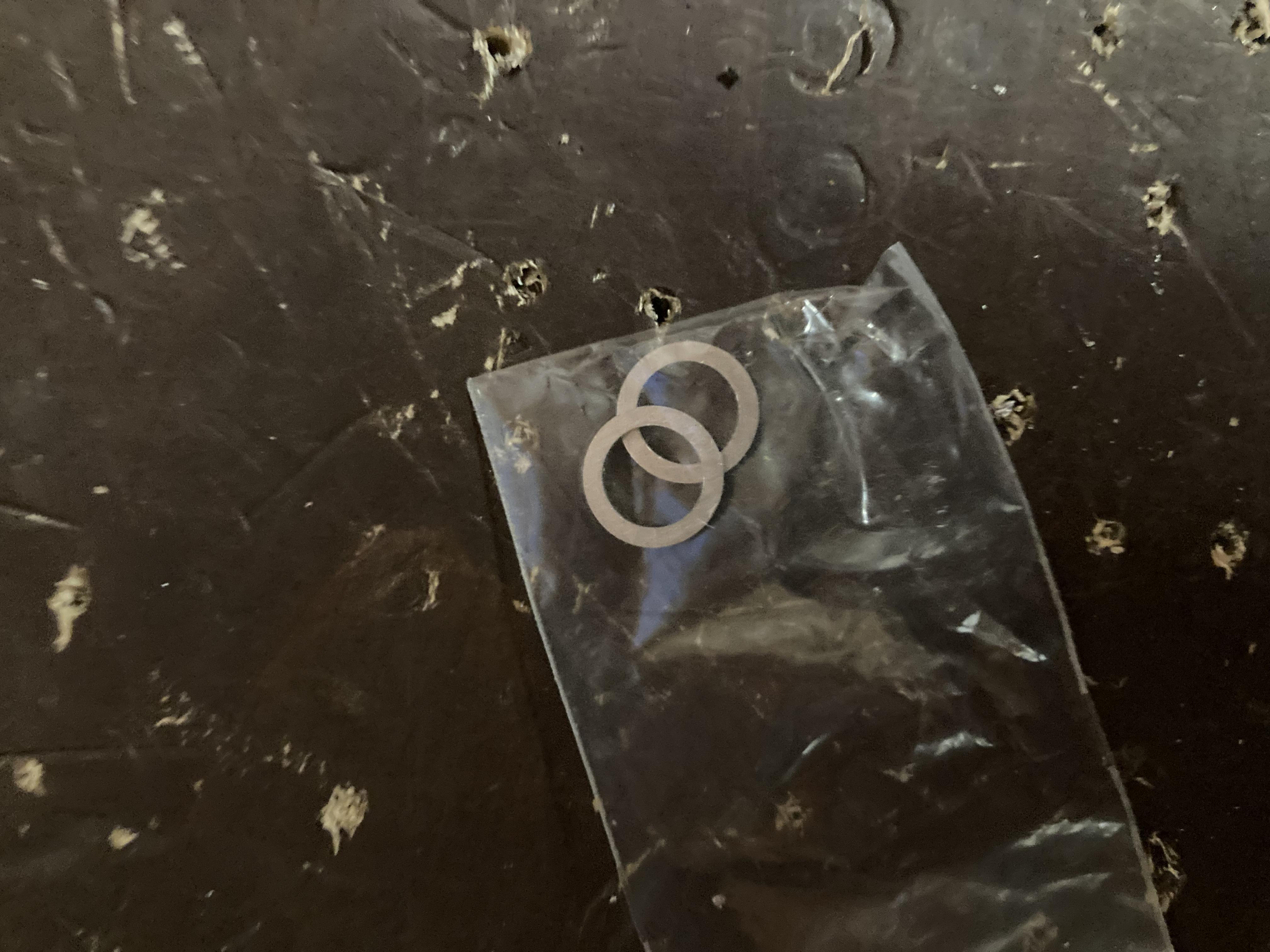 Crush washers
